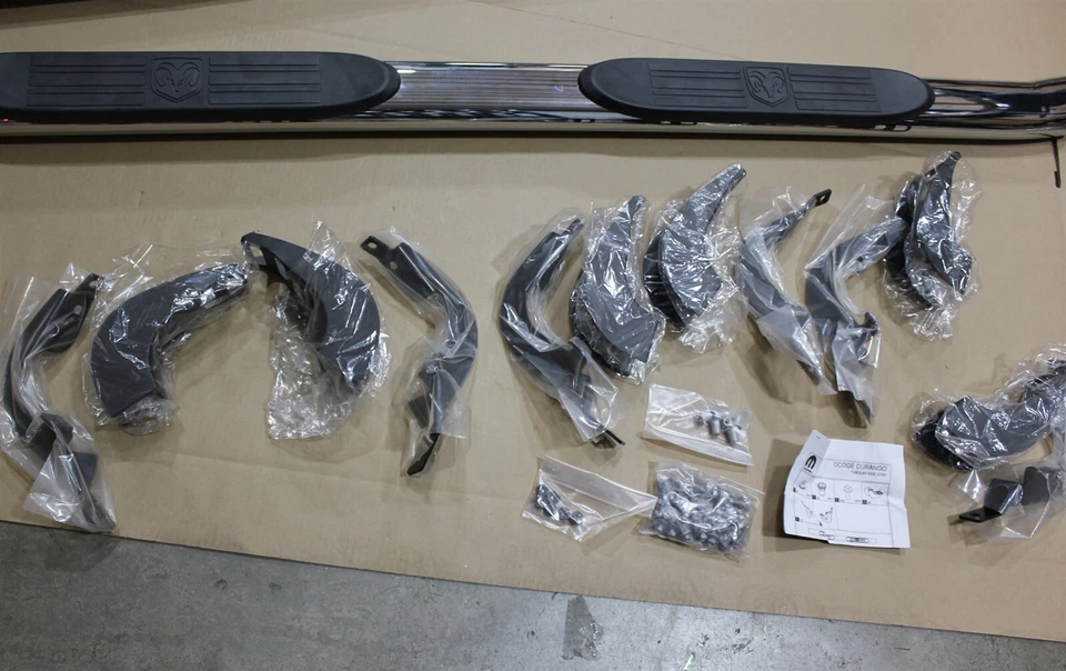 🔥 04-09 Dodge Durango Chrome kit de degrau lateral tubular OEM fábrica 82208758AC - Imagem 4 de 4