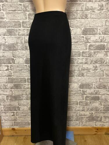 Ladies Long Maxi Pencil Figure Hugging Stretchy Skirt Size 10 - 20 - Picture 3 of 16
