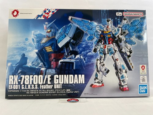 EXPO2025 GUNDAM NEXT FUTURE PAVILION RX-78F00/E EX-001 Glass Feather 1/144