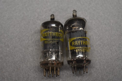 Paire De Tubes Audio NOS RT La Radiotechnique 12AX7SH ECC83 - Testés Forts