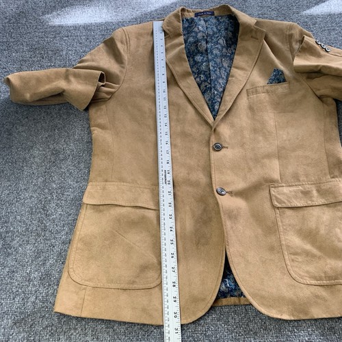 Alan Flusser Sport Coat Men's Casual Blazer Jacket Paisley Lined Size L Large - 第 13/21 張圖片