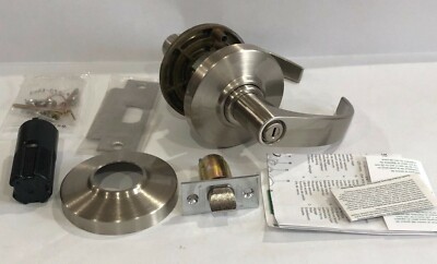 Schlage AL40S NEP 619 Bath/Bedroom Grade 2 Privacy Neptune Lever Door Lock Set