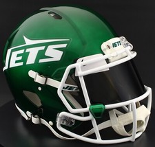 NEW YORK JETS NFL Riddell Speed Full Size AUTHENTIC Football Helmet