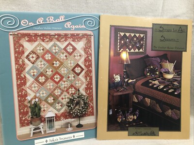 Lot of 2 Anka's Treasures Quilt booklets