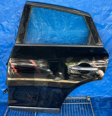  08-15 INFINITI EX35 QX50 REAR LEFT SIDE DOOR ASSEMBLY BLACK KH3 # NB1-DRU1564 