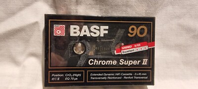 BASF Chrome Super II 90 Leercassette