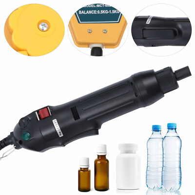 Handheld Electric Bottle Capping Machine Cap Sealer Sealing Machine 10-30mm 220V
