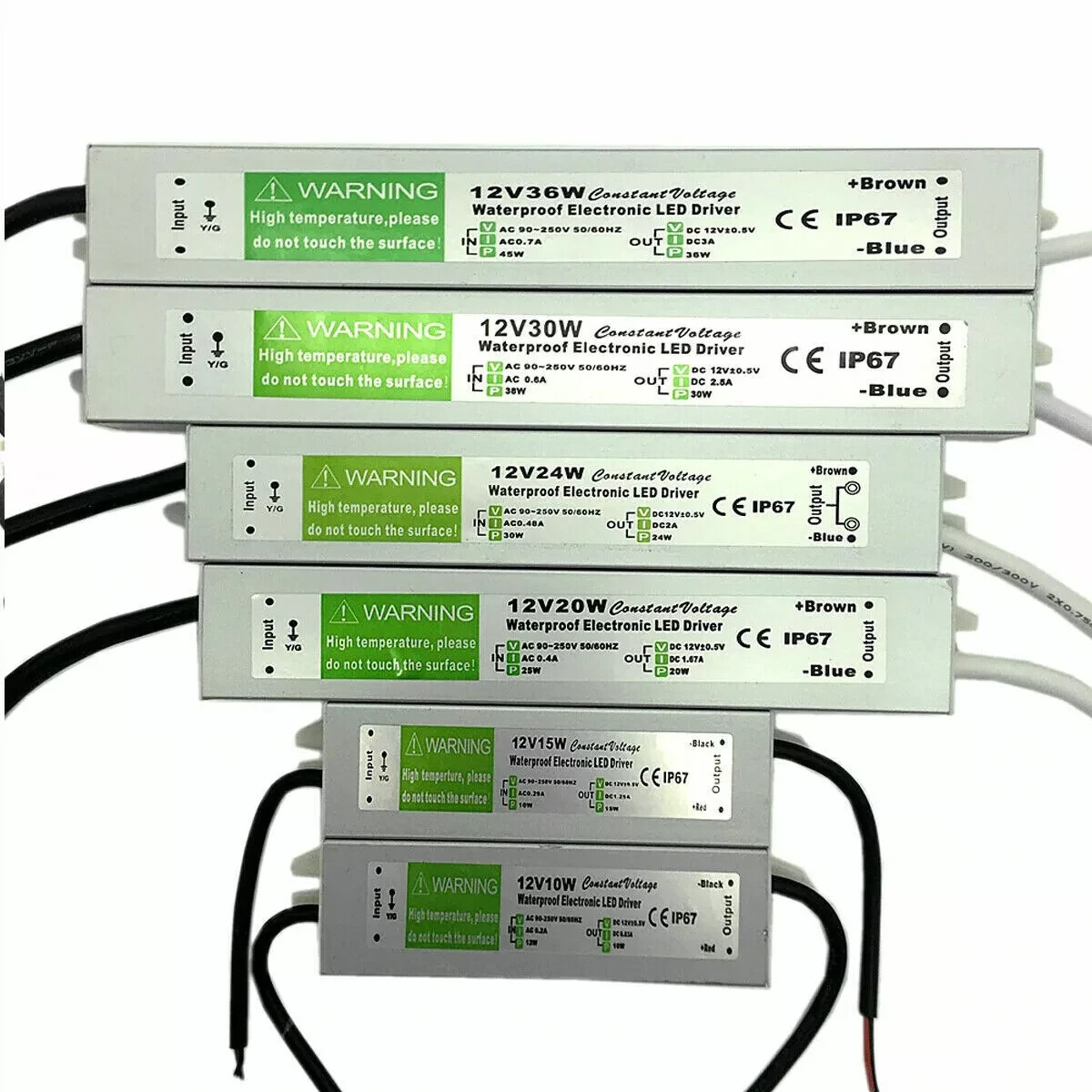 Led Trafo 12v 100w DC 12V Netzteil IP67 Wasserdicht – Leistungsstarker LED- Treiber Für Innen- Und Außenbereich Led 12 V Trafo