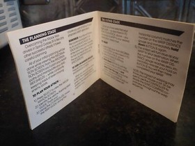 STAR VOYAGER Nintendo NES Game Original ACCLAIM 1987 Instruction Manual *ONLY**