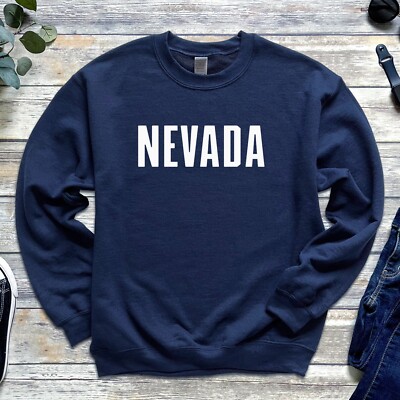 Nevada Sweatshirt | Las Vegas Reno Henderson | Nevada Crewneck Sweatshirt