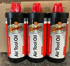 Schaeffer's Oil Air Tool Oil (3-4oz Bottles) #2001