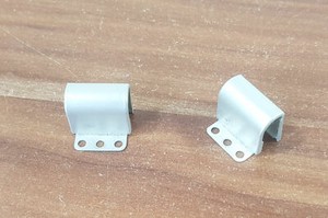 Hinge Cover Scharnier Abdeckungen L+R aus Notebook HP G42 Serie