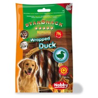 Nobby Hunde Starsnack Barbecue Wrapped Duck 70 G, UVP 2,99 Eur, NEU