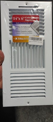 C103M 14X06(Duct Opening Measurements) 3-Way Supply Sidewall or Ceiling Regis...