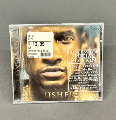 SEALED - 2004 Usher  Confessions  CD (Special Edition) w Hype Sticker