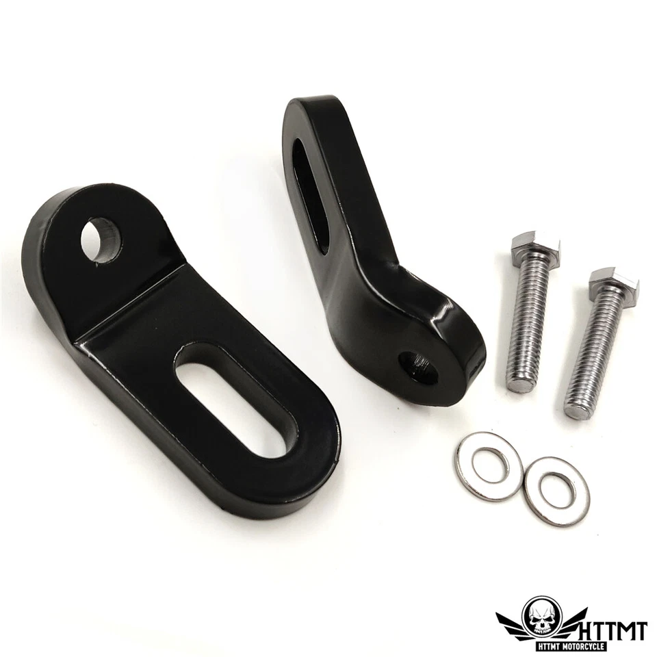 HTTMT Black Touchless Tie-Downs for Harley Touring Road King Electra Glide - Image 4 of 4