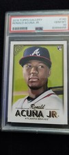 2018 topps gallery ronald acuna jr, psa 10