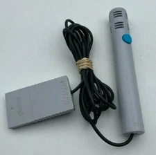 Official Nintendo GameCube Microphone Mic Gray OEM DOL-022 Tested
