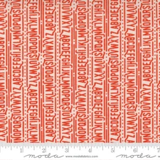 Frankie On The Line Melon by BasicGrey for Moda BTHY 1/2 Yard 30673 13