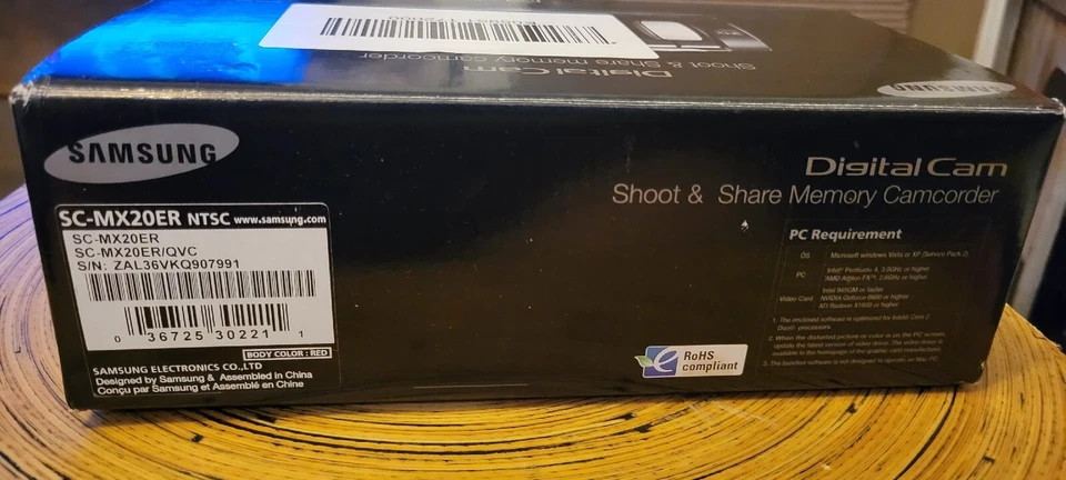 Samsung SC-HMX20C Camcorder - Image 3 of 4