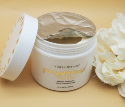 Sugar Rush Gingerbread Butter Whipped Body Butter 10.58 oz READ BROKEN SEALED 