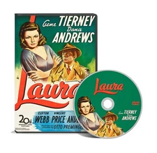Laura (1944) Drama, Film-Noir, Mystery DVD