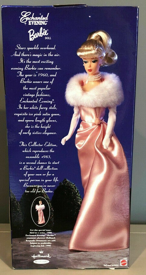 enchanted evening barbie doll 1995 value