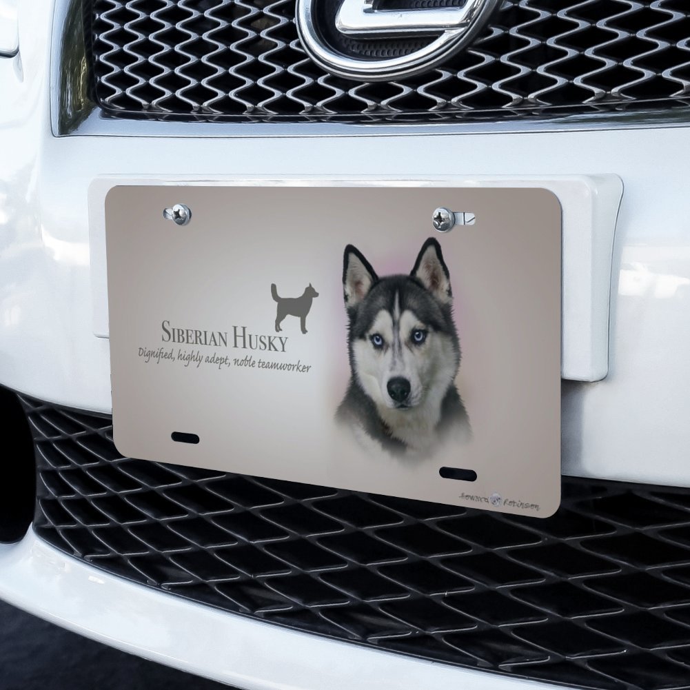 Dog Car Plate