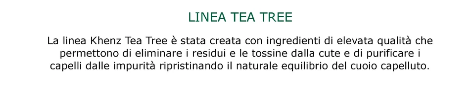 KHENZ SHAMPOO TEA TREE da 1000 ML x 2 PZ! ANTICADUTA - FRESCHEZZA CUTANEA - Immagine 3 di 4