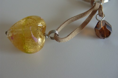 Llavero De Cristal Muranoglas Original Joyería De Vidrio ÚNICO Hecho A Mano - Imagen 3 de 7