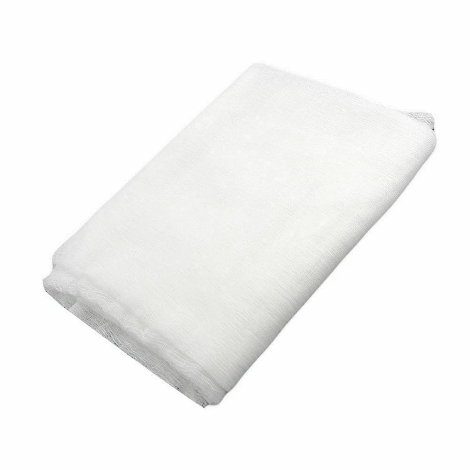 100% Cotton Cheese Cloth Food Strain Muslin Gauze Draining Fabric 44" By Meter - Image 3 of 4