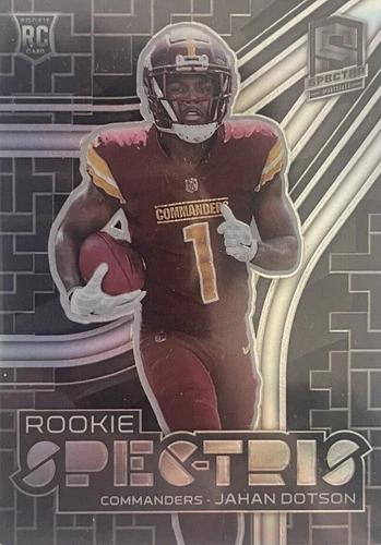 2022 Panini Spectra Jahan Dotson #RSP-JDO