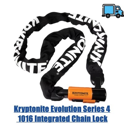 Kryptonite Evolution Series 4 1016 Integrated Chain Lock