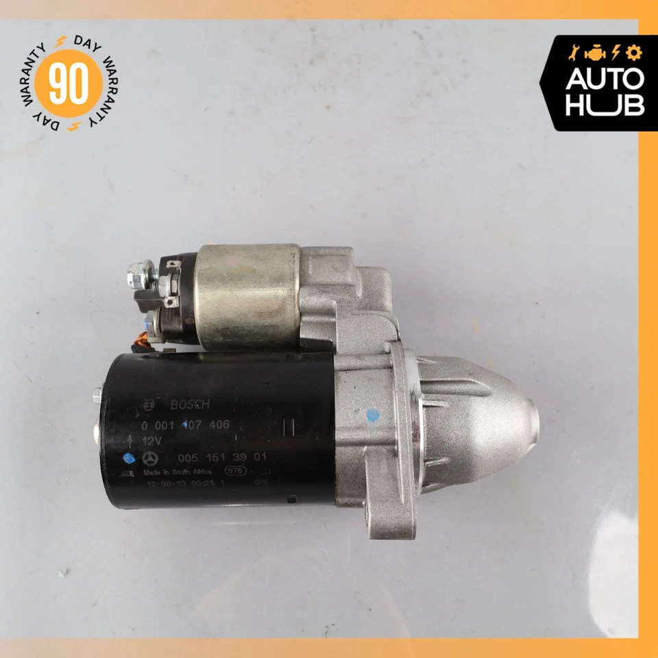 Motor De Arranque 12-15 Mercedes W204 C250 SLK250 M271 0051513901 Fabricante Original Foto 4 de 4