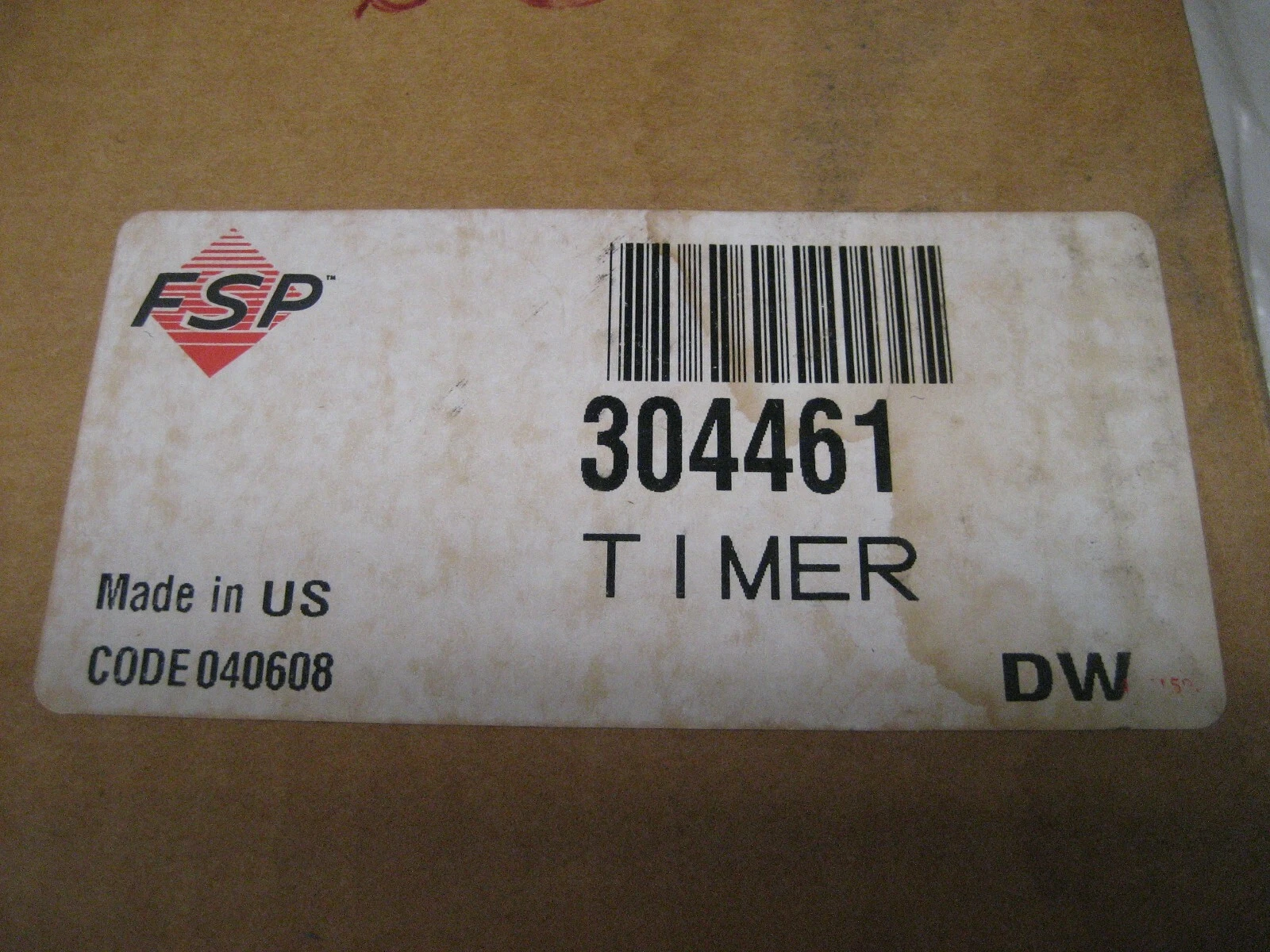 New OEM 304461 Timer Control JMR1