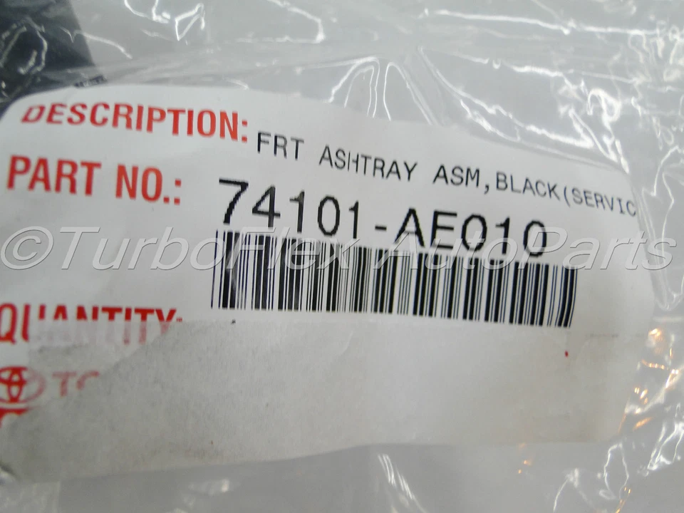 Cenicero genuino Toyota Scion Lexus OEM 74101-AE010 Foto 4 de 4