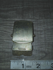Military Brass Belt Buckle - Used
