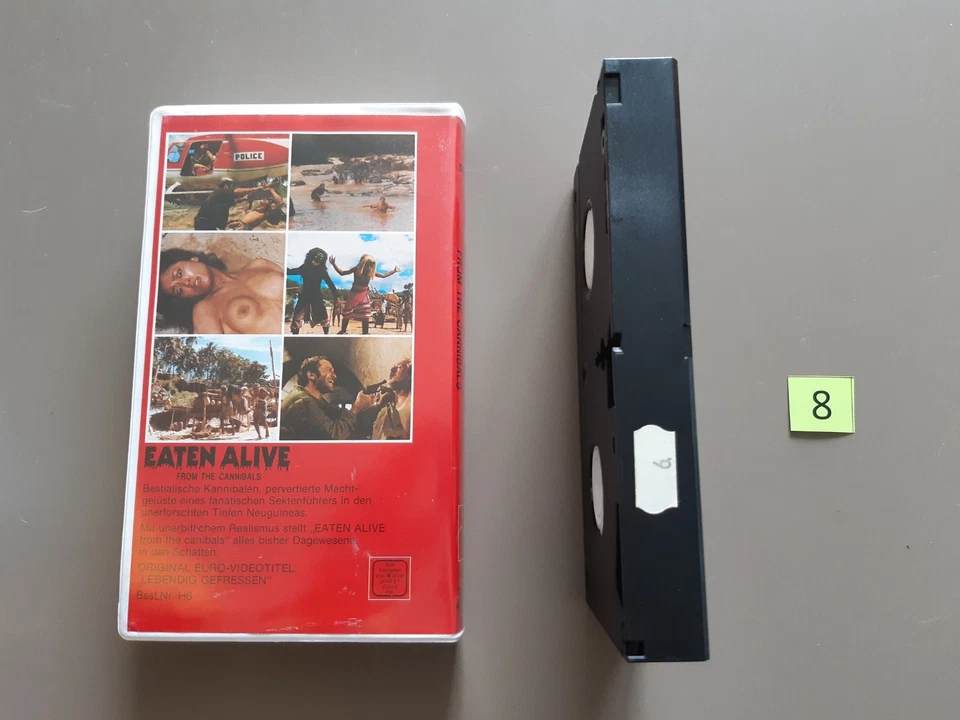Eaten alive from the Cannibals - VHS Rarität von GM Vilm - Bild 2 von 4