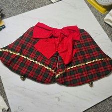Vintage Jingle Bell Fabric Wall Decoration Handmade with Bells Cottagecore