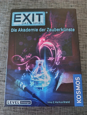 KOSMOS EXIT Das Spiel Die Akademie der Zauberkünste exit Game escape room vollst