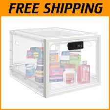 Large Medicine Lock Box for Safe Medication