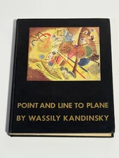 Point and Line to Plane by Wassily Kandinsky 1947 First US Edition Hardcover