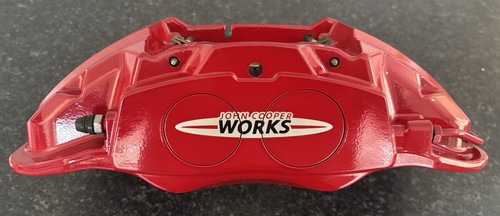 F56 Mini GP3 F60 Countryman F54 Clubman 306HP BMW M Red Front Brake Calipers - Picture 2 of 11