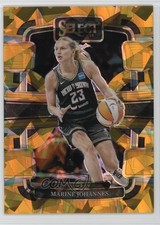 2024 Panini Select WNBA Concourse Gold Ice Prizm 9/10 Marine Johannes #23 3d3