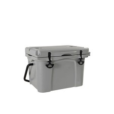 25QT Portable Cooler, Insulated Hard Cooler with Bottle Opener, Cup Holder