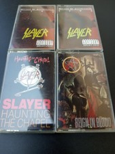 Slayer 1990 Vintage Cassette Jcards Case's Only. Thrash Metal.