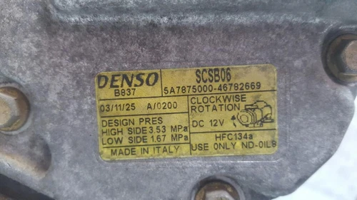 46782669 Compresor Aire Acondicionado para FIAT IDEA (135) 2004 277395 - Imagen 5 de 10