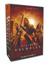 VIKINGS VALHALLA - The Complete Series, Season 1-3 NEW DVD, 9-Disc, Box-Set 