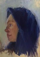 Small (7” x 5”) Original Oil Painting Signed By Artist