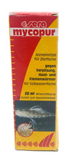 Sera mycopur medicinale pesci ornamentali 50ml contro funghi vermi pelle e branchie